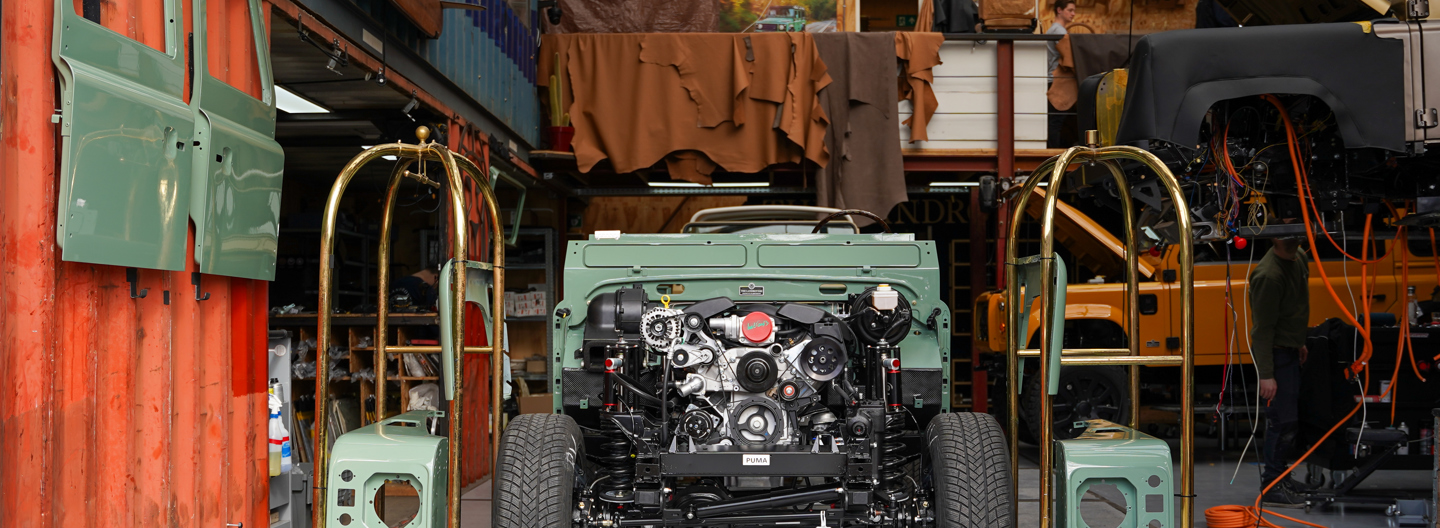 Een droom op 4 wielen: Het creatieve proces bij The Landrovers